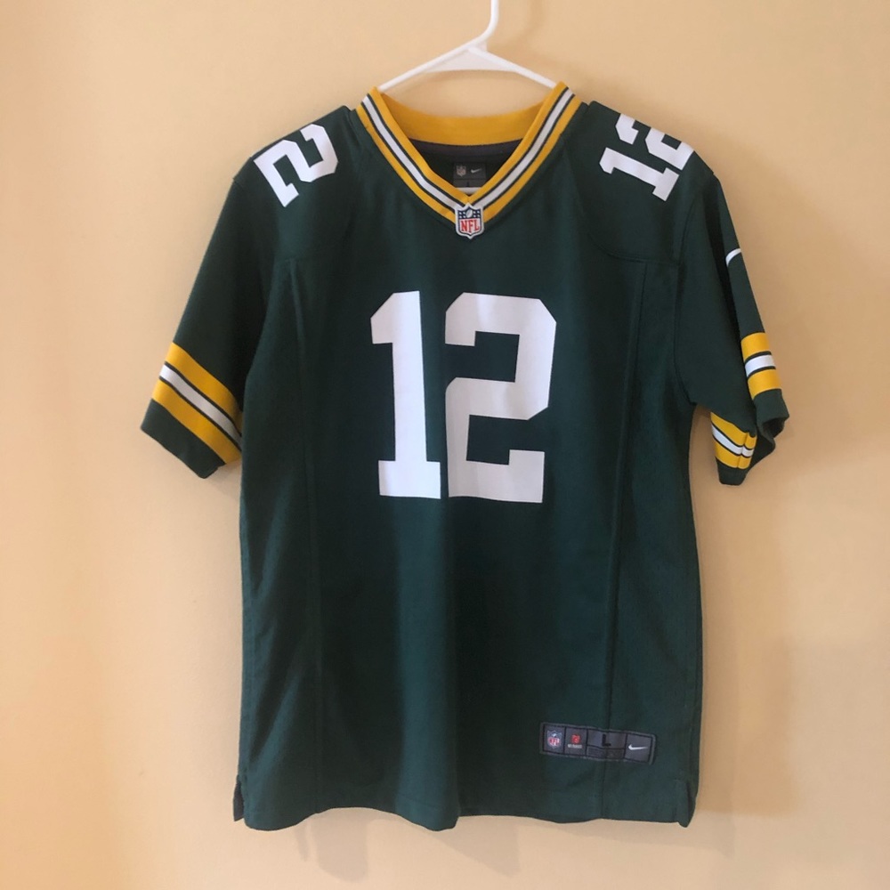 Aaron Rodgers Green Bay packer Nike jersey